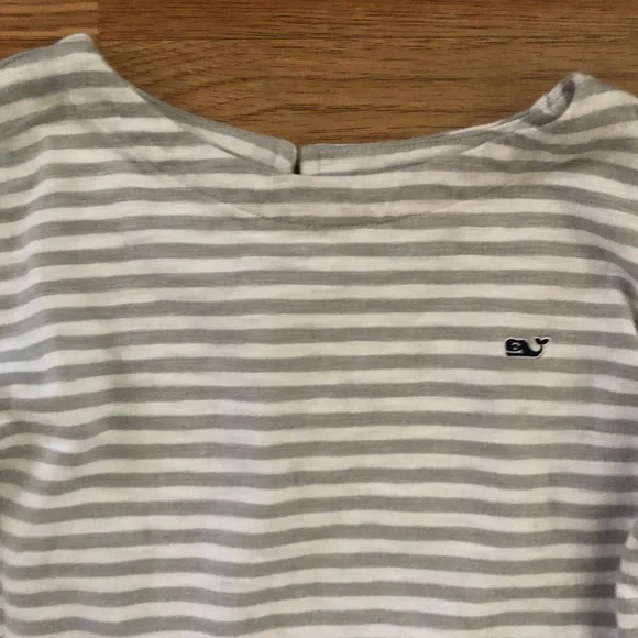Vineyard Vines Gray Striped Top - Picture 3 of 7